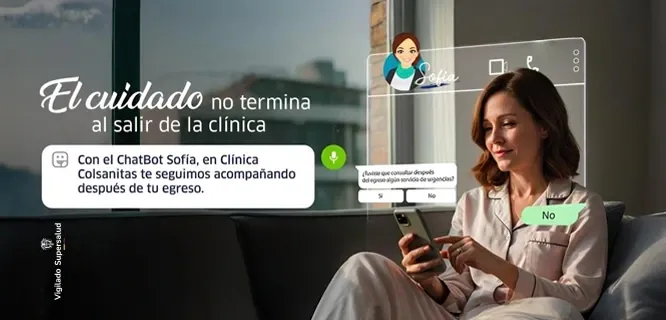 Chatbot Sofia Clinica Iberoamérica